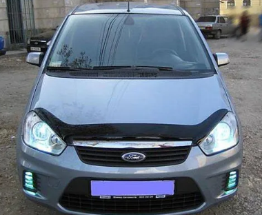 Дефлектор капота (мухобойка) Ford C-Max 2007-2010 (Форд Ц-Макс) SIM